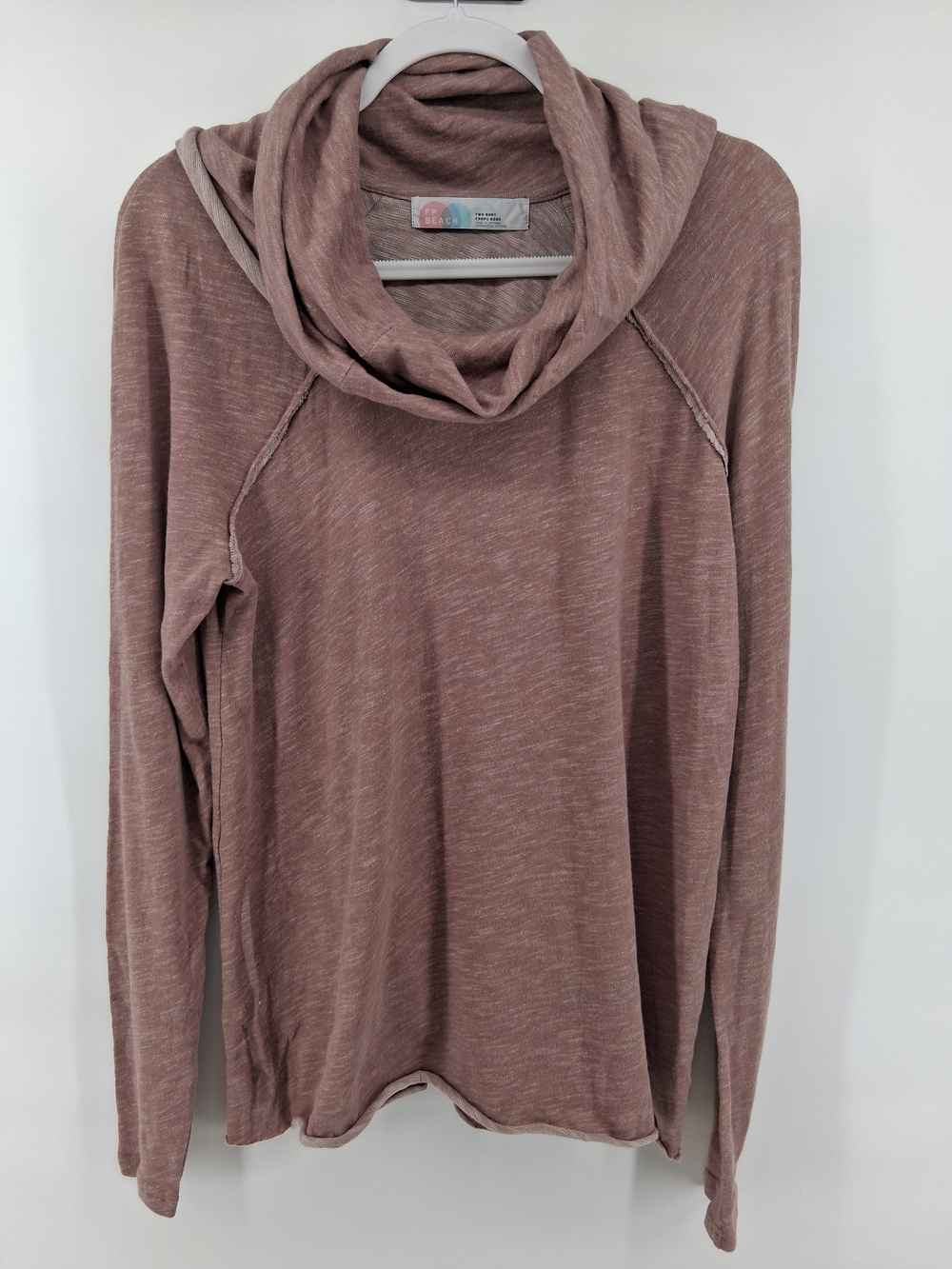 Free People Dusty Rose Cowl-Neck Swim Coverup